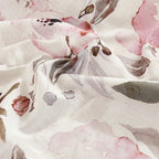 Blush Floral sheet set - fabric detail