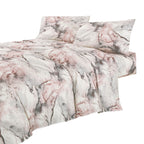 Blush & Grey Marble sheet set - additional view