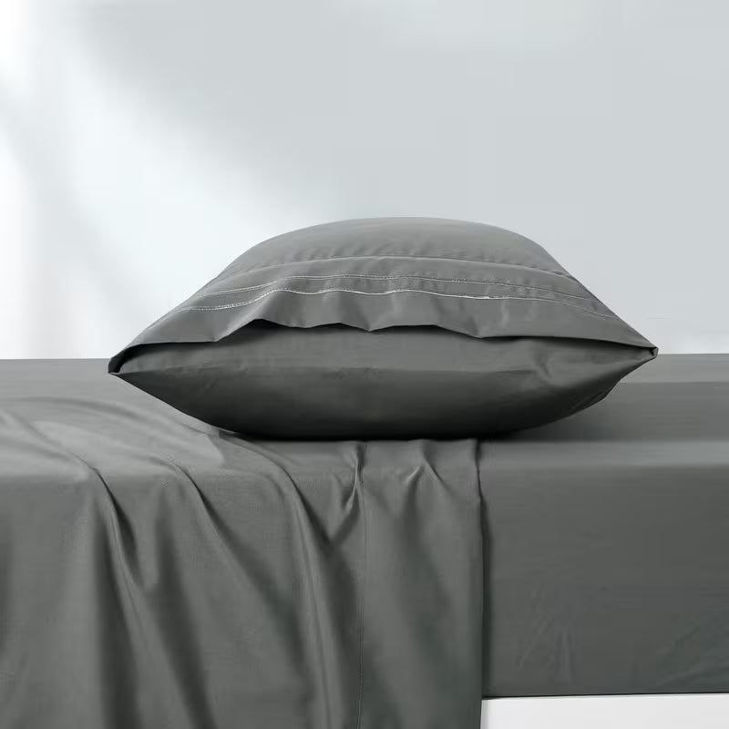 Premium Hotel Style Bed Sheets, shown in a bedroom setting