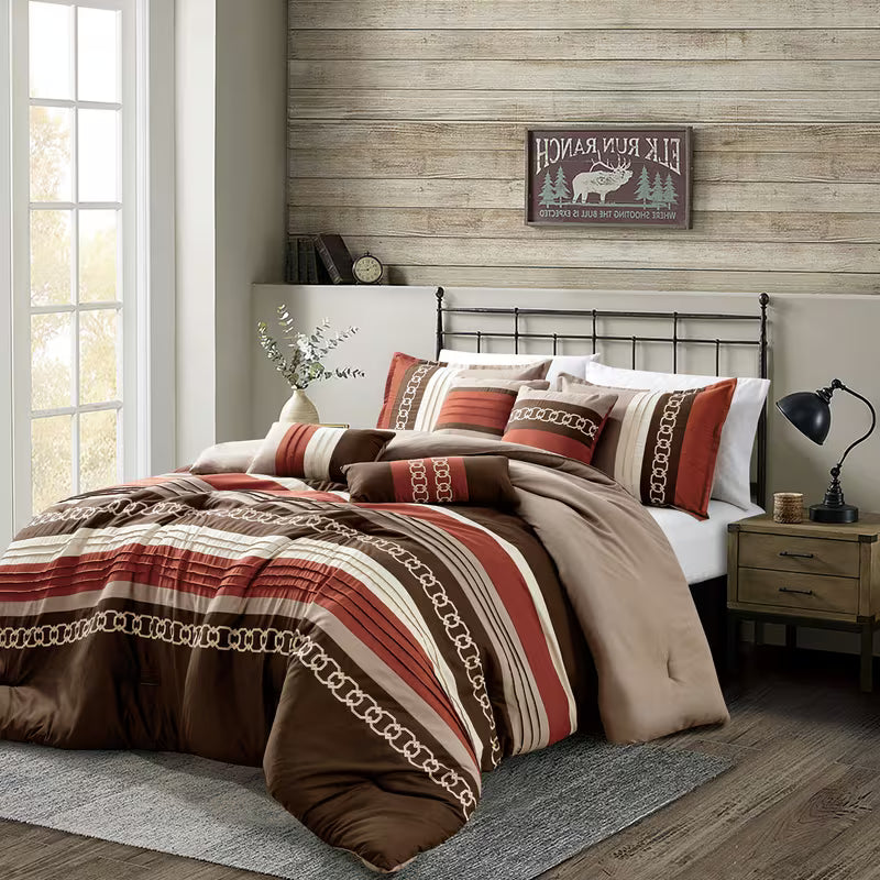 soft 7-piece comforter set, alternate product view