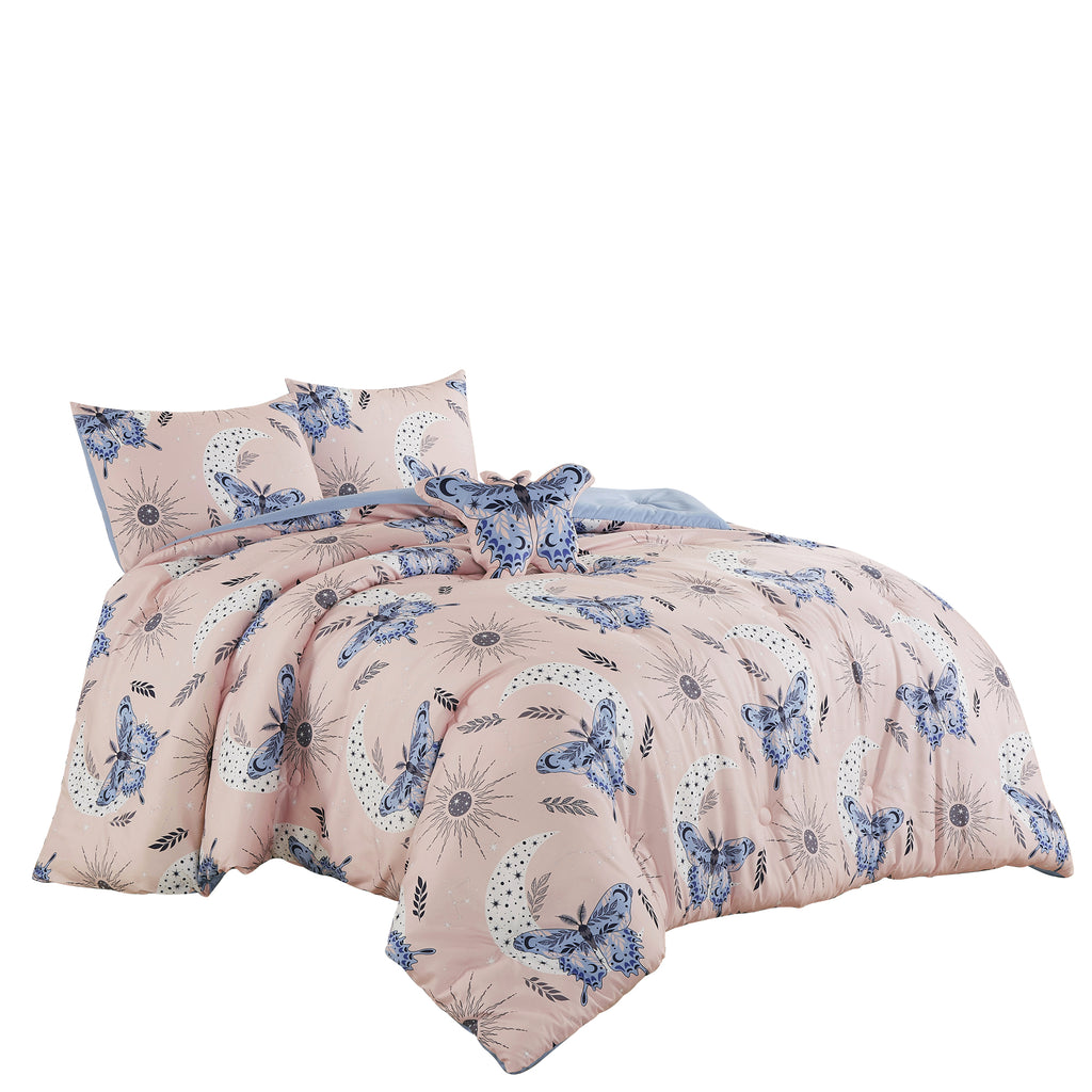 Blush Butterfly comforter set - additional product view