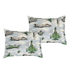 Green Aircraft comforter set - additional product view