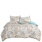 Ivory Surf Print comforter set - additional product view