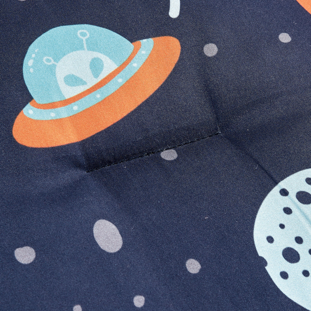 Navy Planet Print comforter set - additional product view