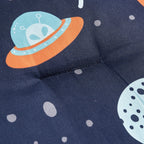 Navy Planet Print comforter set - additional product view