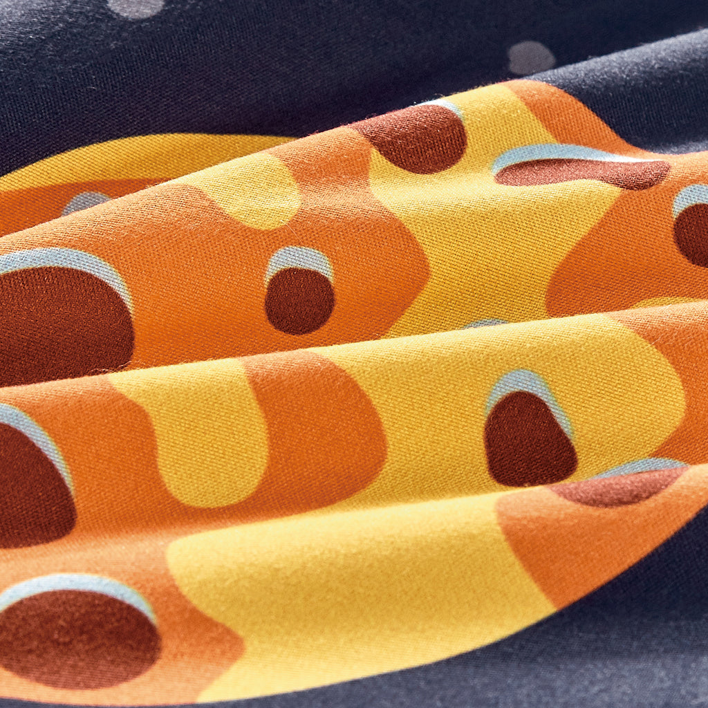 Navy Planet Print comforter set - additional product view