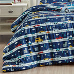 Navy Police Car comforter set - additional product view