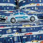 Navy Police Car comforter set - additional product view