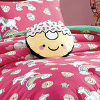 Pink Unicorn Rainbow comforter set - additional product view