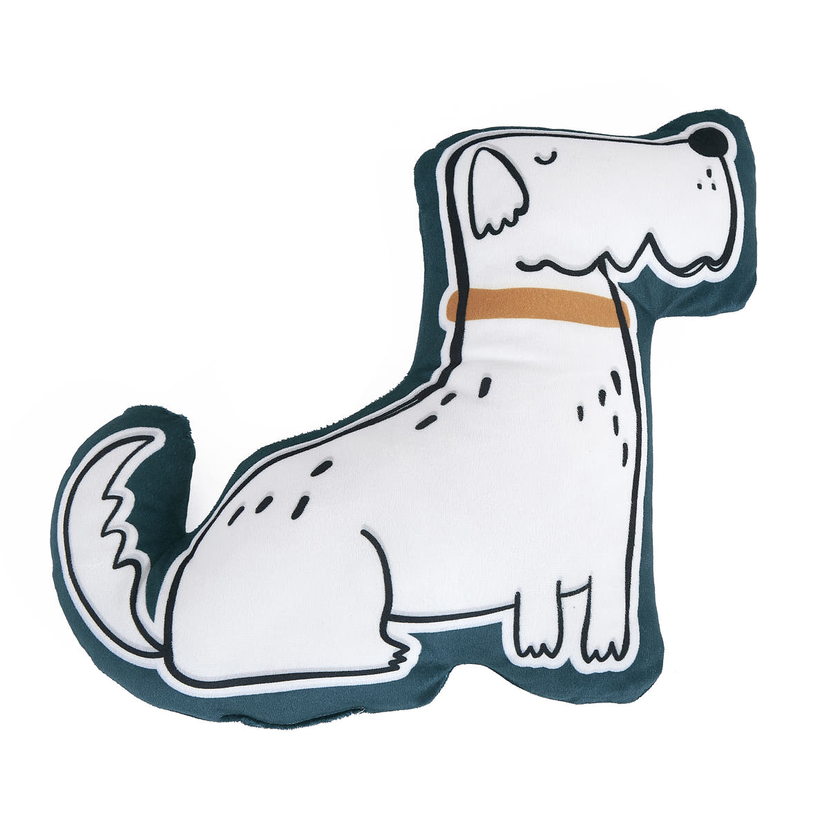White Dog Print comforter set - additional product view